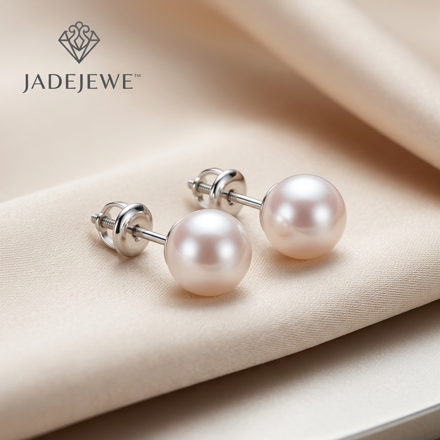 Jadejewe earrings